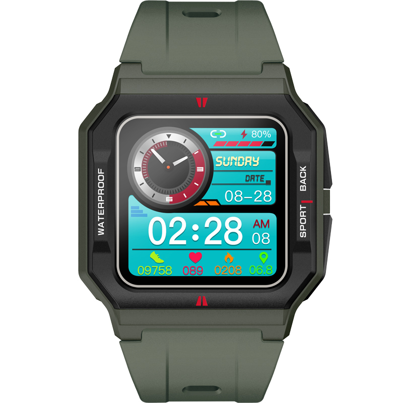 Смарт годинник Smart Watch Gelius Pro GP-SW006 Old School IPX7 green