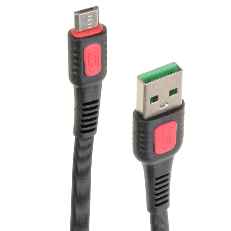 USB кабель XO NB151 microUSB black