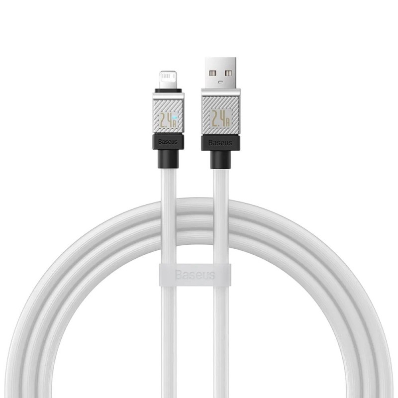 USB кабель Baseus Lightning CAKW000402 white