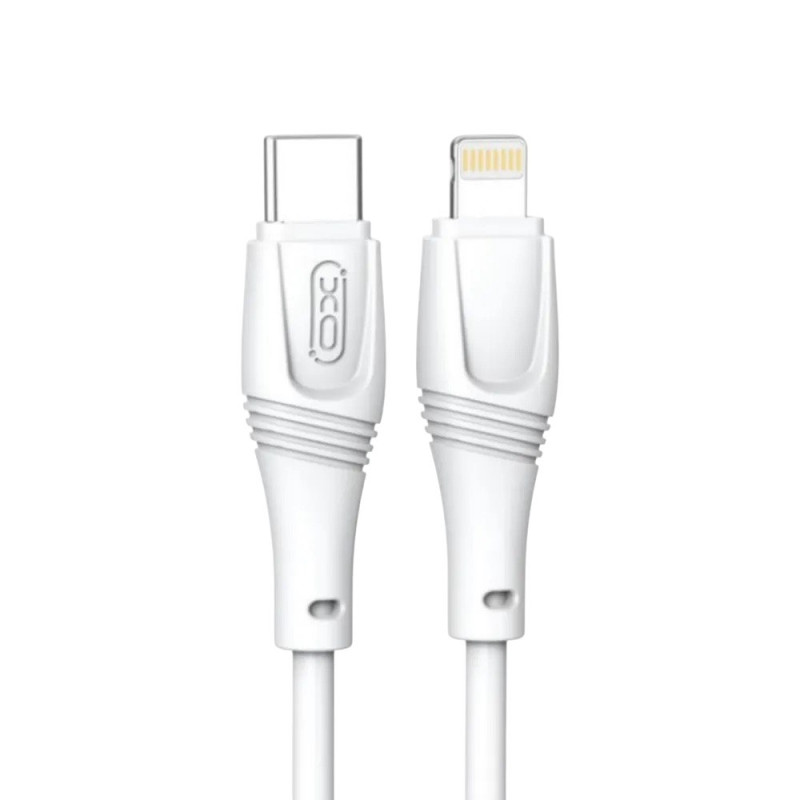 USB кабель XO NB-Q239A Type-C на Lightning PD white