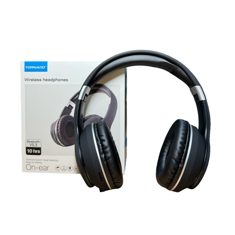 Навушники Bluetooth Tornado TSB-1 SoundPrey 1 накладні black