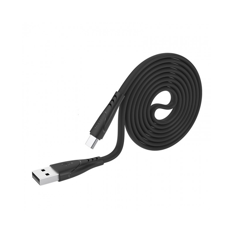 USB кабель Hoco X42 Soft Silicone Type-C black