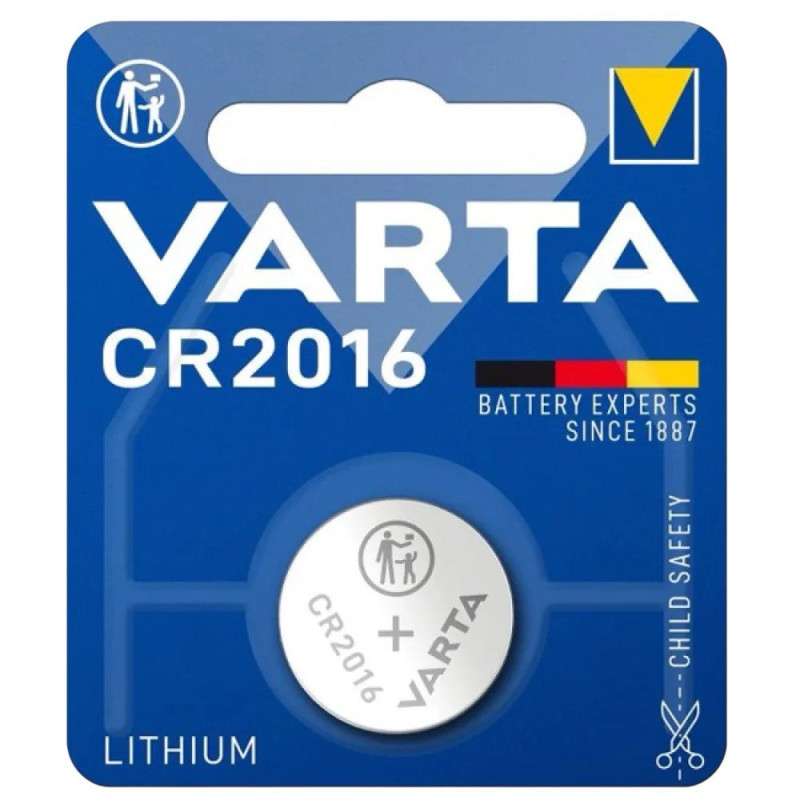 Батарейка Varta CR2016 Lithium 3V