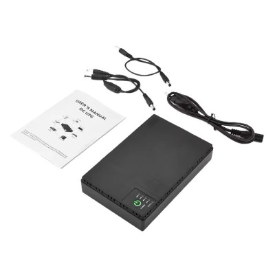 Power Bank UPS 5V/9V/12V для Роутеров DB25 10400mAh black Power Bank UPS 5V/9V/12V для Роутеров DB25 10400mAh black