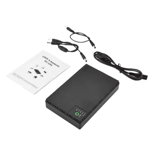 Power Bank UPS 5V/9V/12V для Роутеров DB25 10400mAh black Power Bank UPS 5V/9V/12V для Роутеров DB25 10400mAh black