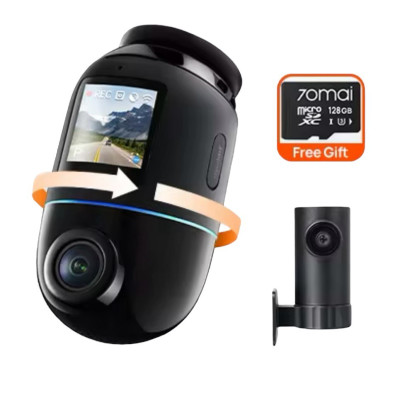 Відеореєстратор 70mai 4K Omni X800-2 + 70mai Rear Cam RC14 Відеореєстратор 70mai 4K Omni X800-2 + 70mai Rear Cam RC14
