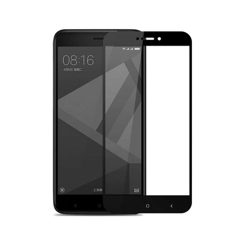 Захисне скло Glass Xiaomi Redmi 4X, Redmi Go, Redmi 5A 9D black