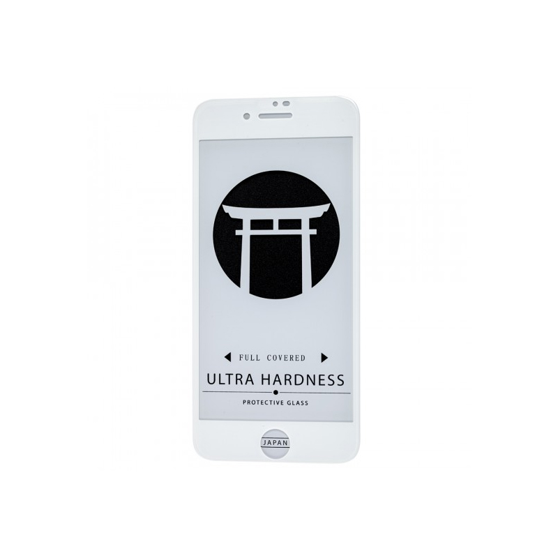 Захисне скло Glass iPhone 7, 8, SE 2020 Japan white