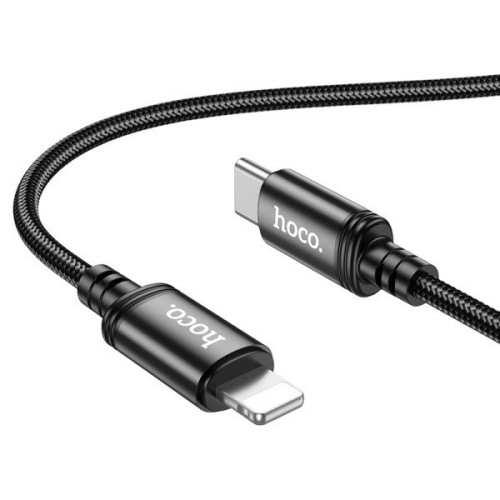 USB кабель Hoco X89 Type-C to Lightning black USB кабель Hoco X89 Type-C to Lightning black