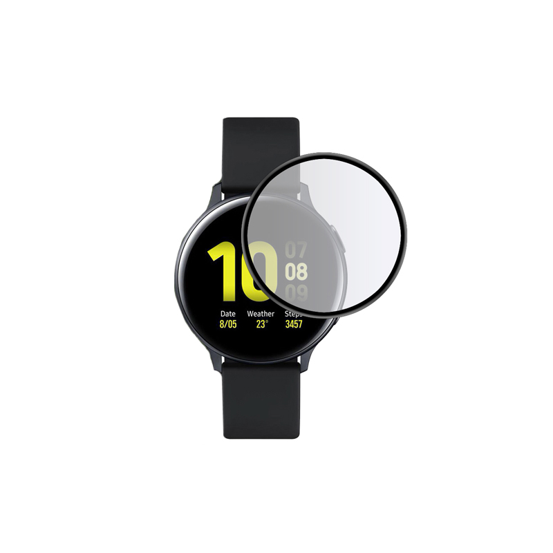Захисне скло Glass Samsung Galaxy Watch Active 44mm 3D black