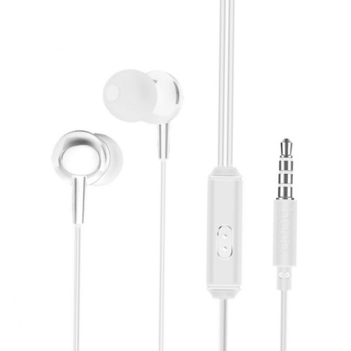 Навушники Hoco M14 з мікрофоном white Навушники Hoco M14 з мікрофоном white