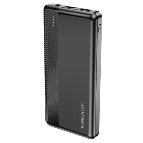 Зовнішній акумулятор Borofone BJ24 10000 mAh black Зовнішній акумулятор Borofone BJ24 10000 mAh black