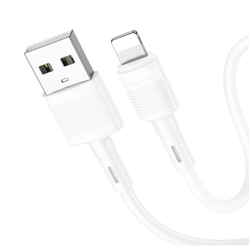 USB кабель Hoco X83 Lightning white