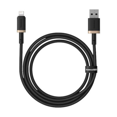 USB кабель Baseus P10377801U01-00 Lightning black-gold USB кабель Baseus P10377801U01-00 Lightning black-gold