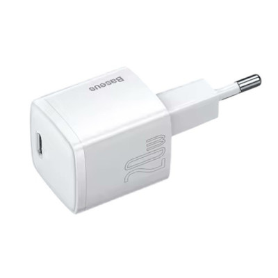 Зарядний пристрій Baseus USB-C 20W white CCXF-A02 Зарядний пристрій Baseus USB-C 20W white CCXF-A02