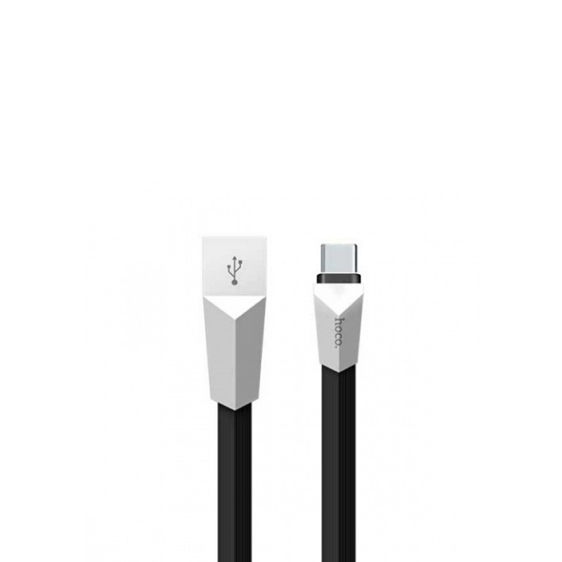 USB кабель Hoco X4 Zinc Alloy Rhombic Type-C black