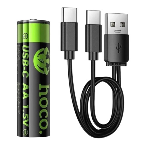 Акумулятори літієві Hoco JA3 AA rechargeable lithium battery 2шт 860mAh