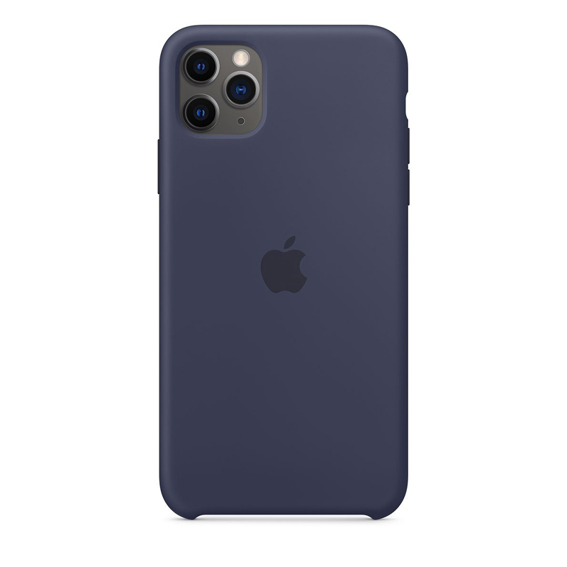 Накладка Original Silicone Case iPhone 11 Pro Max blue dark