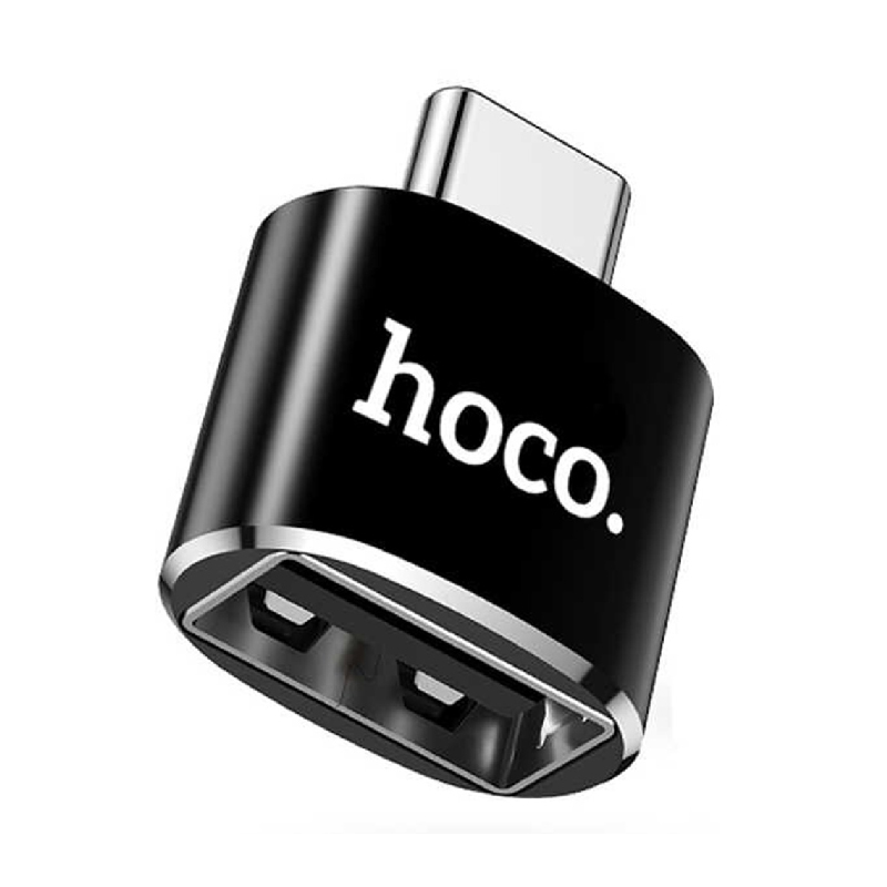 Перехідник OTG USB-Type C Hoco UA5 black