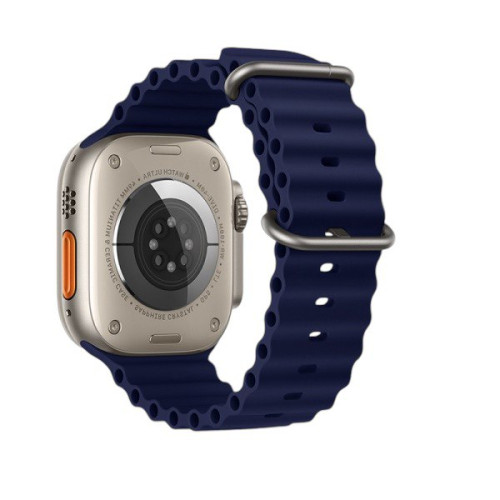 Ремінець для Apple Watch Hoco iWatch WA12 Original Marine 2-buckle 42, 44, 45, 49 evening blue Ремінець для Apple Watch Hoco iWatch WA12 Original Marine 2-buckle 42, 44, 45, 49 evening blue