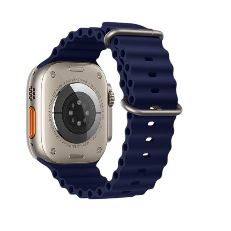 Ремінець для Apple Watch Hoco iWatch WA12 Original Marine 2-buckle 42, 44, 45, 49 evening blue