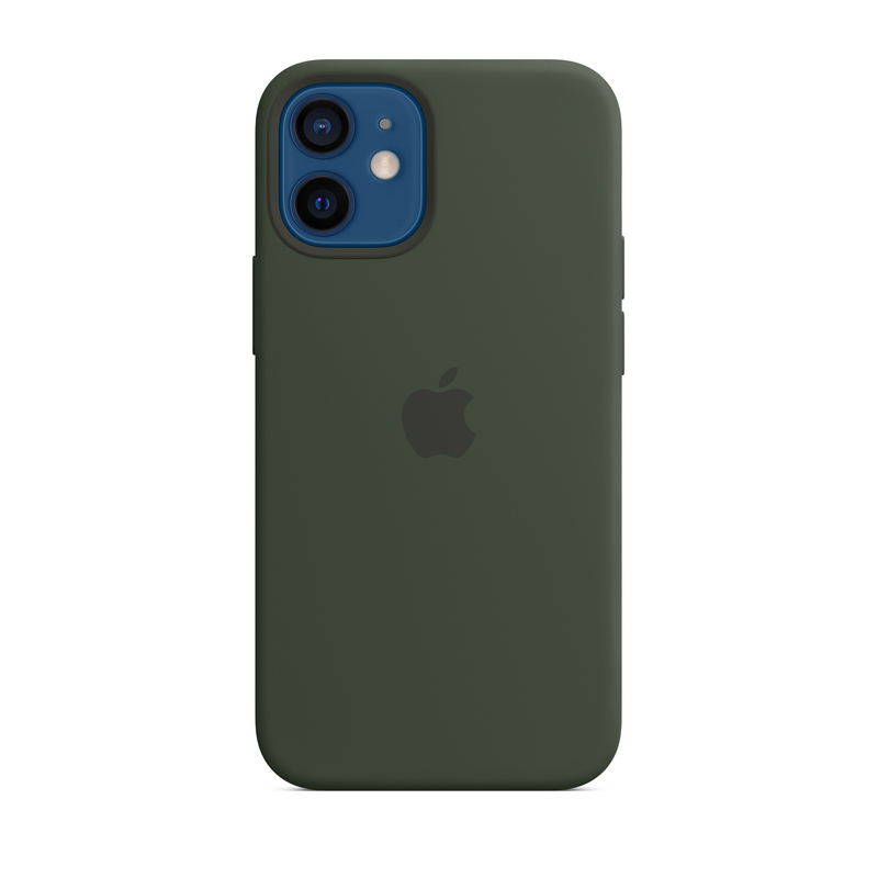 Накладка Original Silicone Case iPhone 12 mini green army