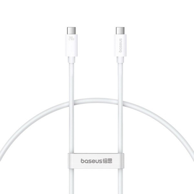 USB кабель Baseus Type-C to Type-C P10365200211-03 100W white USB кабель Baseus Type-C to Type-C P10365200211-03 100W white