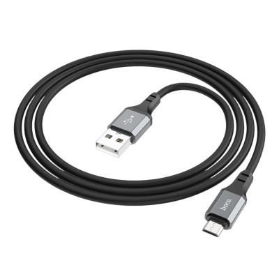 USB кабель Hoco X86 microUSB black USB кабель Hoco X86 microUSB black