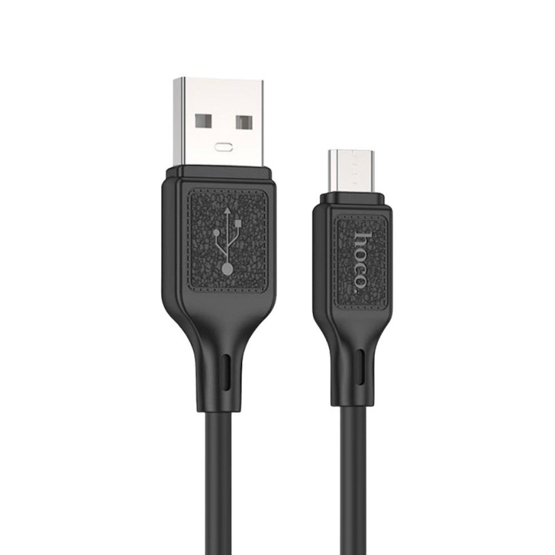 USB кабель Hoco X90 microUSB black
