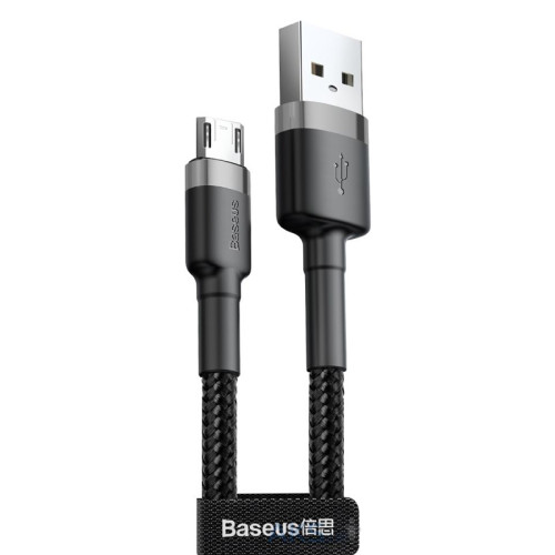 USB кабель Baseus CAMKLF-BG1 microUSB black USB кабель Baseus CAMKLF-BG1 microUSB black