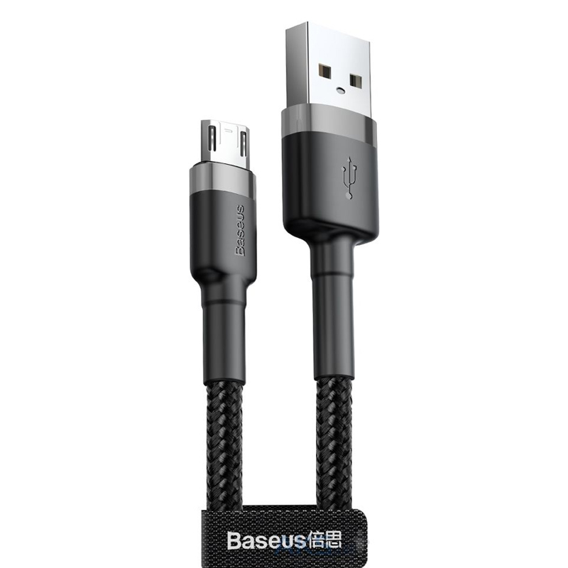 USB кабель Baseus CAMKLF-BG1 microUSB black
