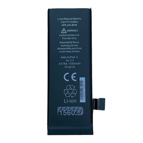 Акумулятор для iPhone 5S Alpha-C Extra 1560 mAh Акумулятор для iPhone 5S Alpha-C Extra 1560 mAh