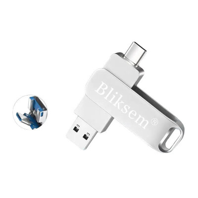 USB OTG флеш 64 Гб Type-C, microUSB Bliksem metal USB OTG флеш 64 Гб Type-C, microUSB Bliksem metal