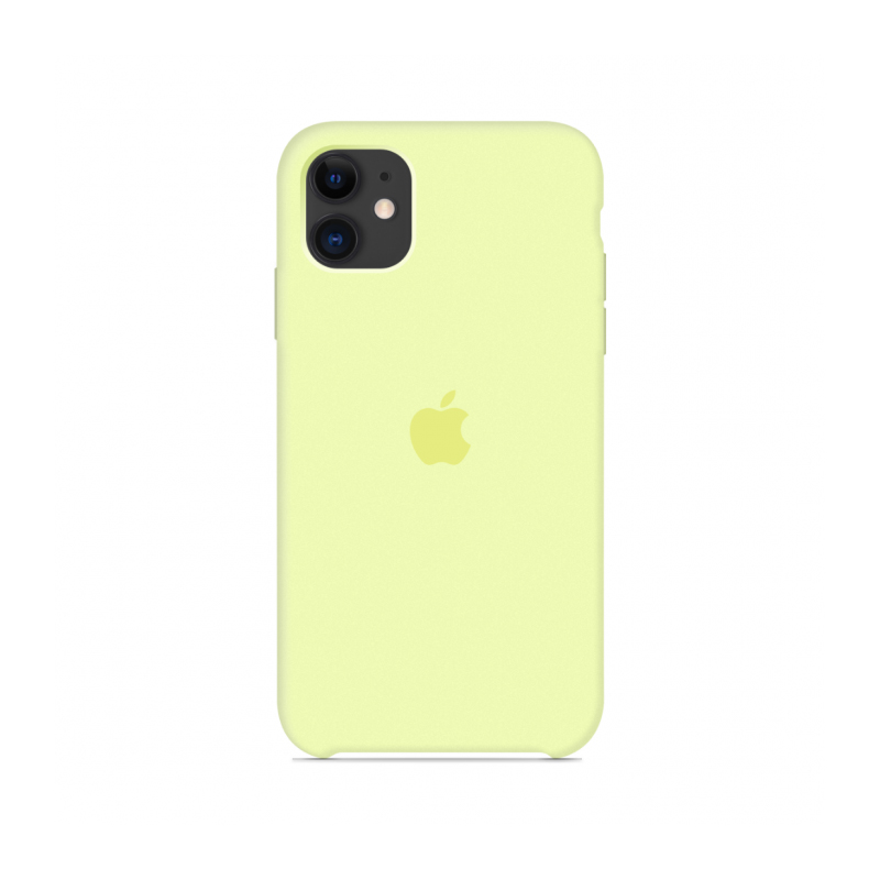Накладка Original Silicone Case iPhone 12 mini yellow mellow