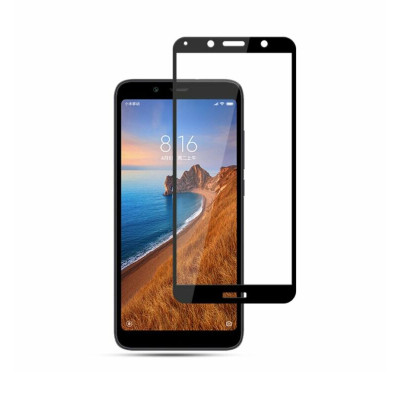 Захисне скло Glass Xiaomi Redmi 7A Full Glue black