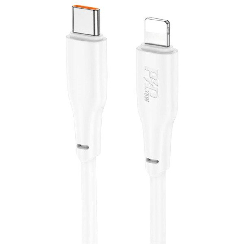 USB кабель Hoco X93 Type-C на Lightning white