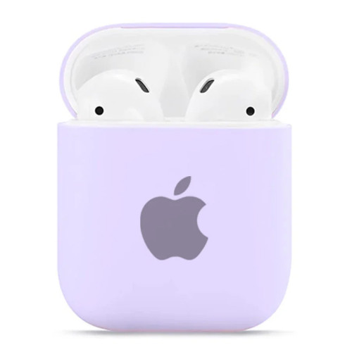 Чохол для Airpods, Airpods 2 Original Silicone lavender Чохол для Airpods, Airpods 2 Original Silicone lavender
