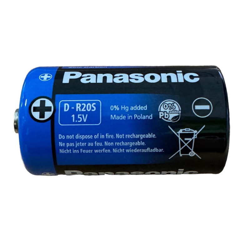 Батарейка Panasonic  R20 1шт
