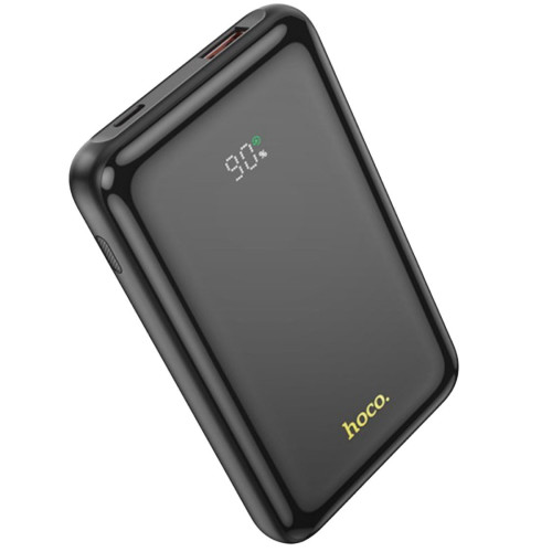 Зовнішній акумулятор Hoco Q21 22.5W LCD 10000 mAh black Зовнішній акумулятор Hoco Q21 22.5W LCD 10000 mAh black