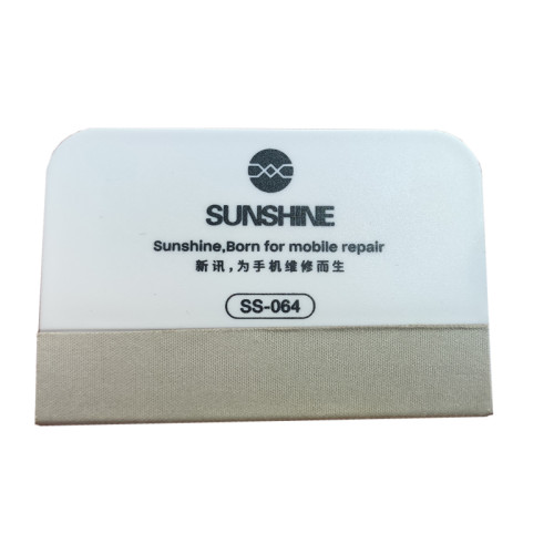 Шпатель для наклеювання плівки Sunshine SS-064 Scraper White Small