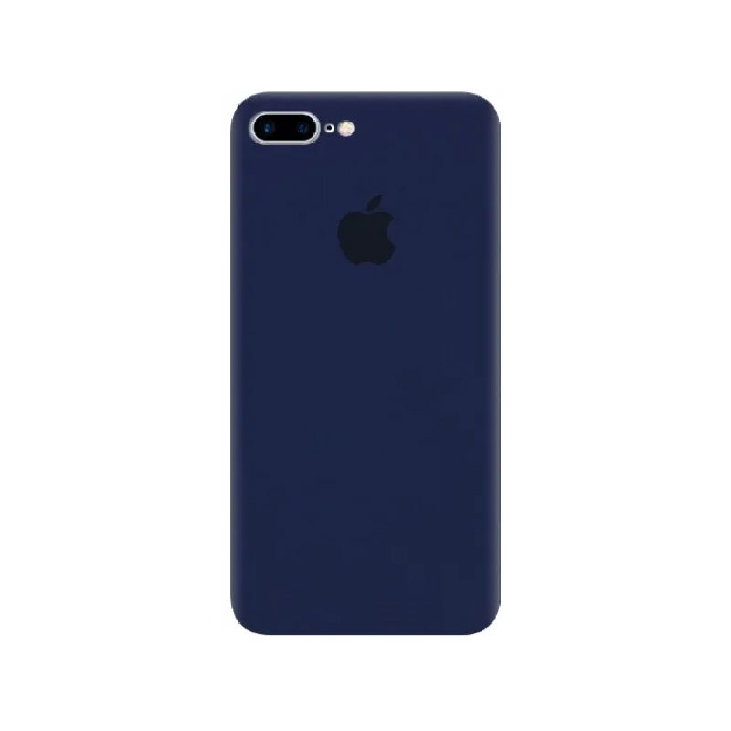 Накладка Original Silicone Case iPhone 7 Plus, 8 Plus blue dark