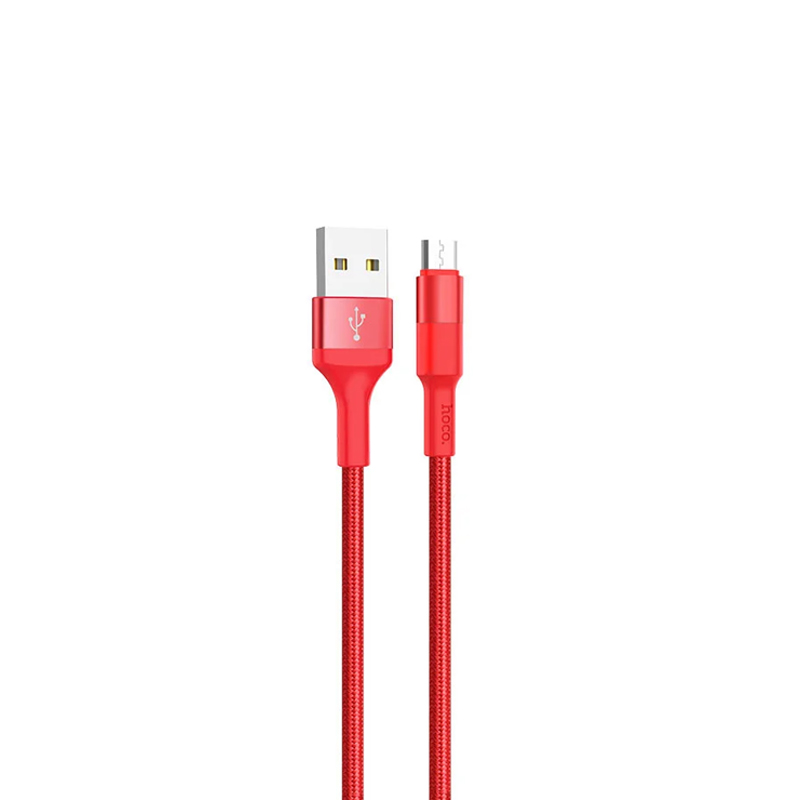USB кабель Hoco X26 Xpress microUSB red
