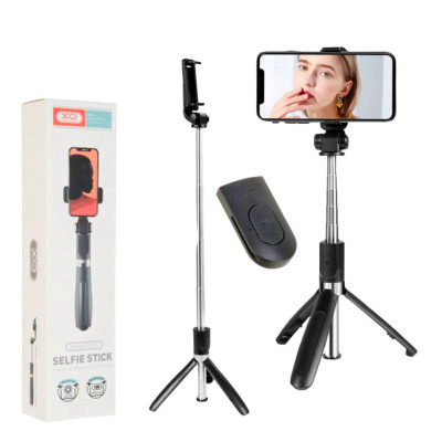 Селфі-палка, монопод з Bluetooth XO SS08 Wireless black