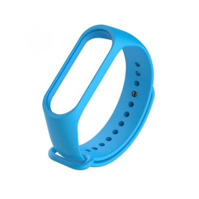 Ремінець для Xiaomi Mi Band 3, 4 silicone blue Ремінець для Xiaomi Mi Band 3, 4 silicone blue