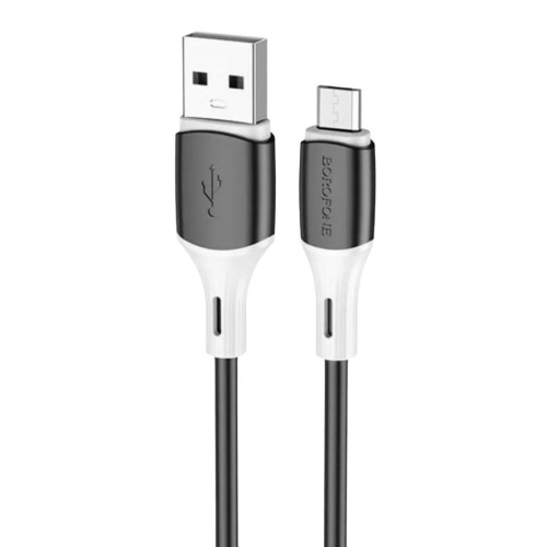 USB кабель Borofone BX79 microUSB black USB кабель Borofone BX79 microUSB black