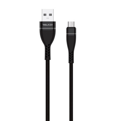 USB кабель Walker C580 microUSB black USB кабель Walker C580 microUSB black