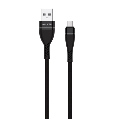 USB кабель Walker C580 microUSB black