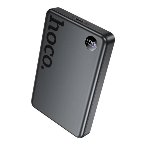 Зовнішній акумулятор Hoco Q34 Clever PD20W wireless magnetic power bank 10000mAh metal Gray
