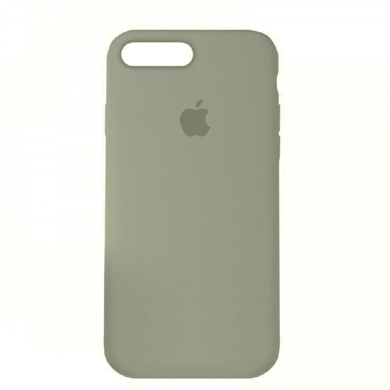Накладка Original Silicone Case iPhone 7 Plus, 8 Plus pebble