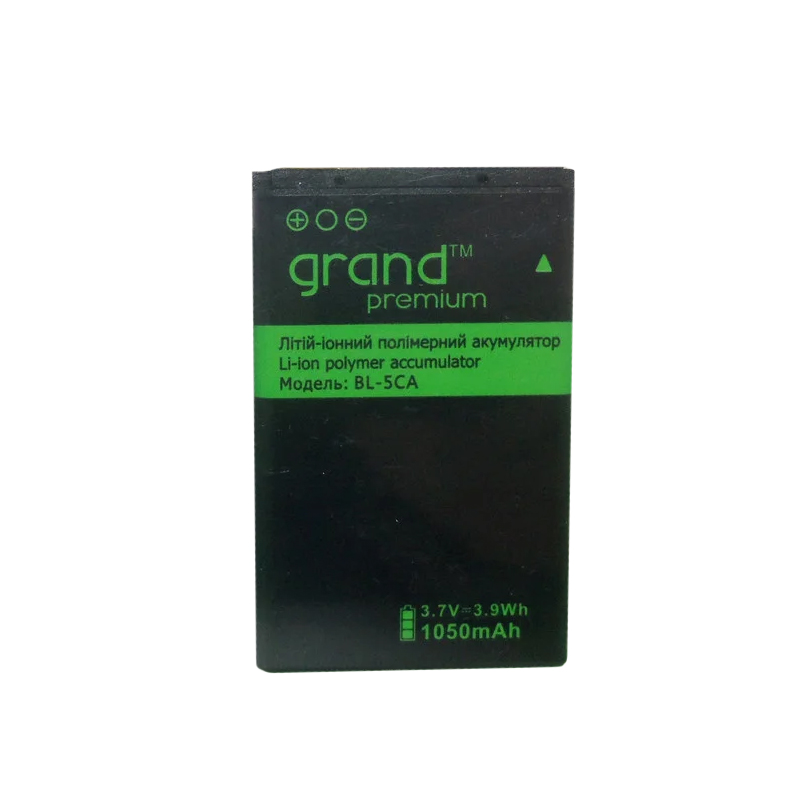 Акумулятор Nokia BL-5CA Grand Premium
